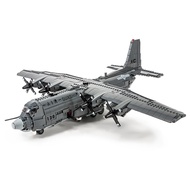 AC130 Military Series Aerial Gunship Building Bricks Set with 1713 Pieces Air-Force Build Blocks Toy