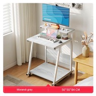 ONE - 便攜式電腦桌可移動桌顯示器支架桌 (灰色) 50cm