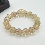 [07] Natural Round Citrine Bracelet - Stone of Abundance