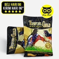 TWISTER GOLD VOER PUR PAKAN MAKANAN HARIAN BURUNG MURAI BATU CUCAK TRUCUK PENTET JALAK SUREN ANIS KE