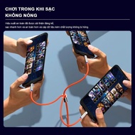 120w 3 in 1 Fast Charging Cable, Metal Connector, Supports All Types of Phones, Safe Charging Cord -
