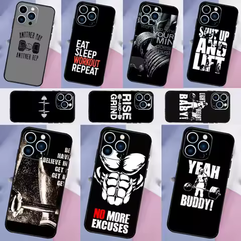 Bodybuilding Gym Fitness Case For Huawei Nova Y61 Y91 Y70 Y60 Y90 Y72 Y73 12s 12i 11i 8i 9 10 SE P30