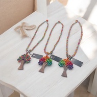 Bohemian ethnic necklace
