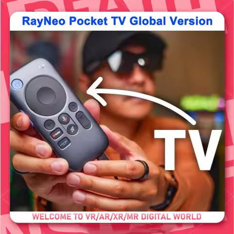 In Stock! RayNeo Pocket TV Box for RayNeo AR Glasses Portable GTV Media Box to Stream Movies TV Epis
