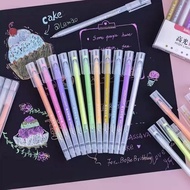 COLORFUL PENS 10PCS / 1 SET 10PCS COLOR GEL PENS 10 COLORS 0.50MM COLORFUL GEL PENS 0.50MM