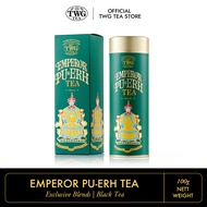 TWG Tea | Emperor Pu Erh, Loose Leaf Black Tea in Haute Couture Tea Tin Gift, 100g
