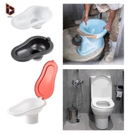 blesiya Portable Construction Site Toilet Temporary Travel Toilet 15.7x9.4x6.3inch Simple Installati