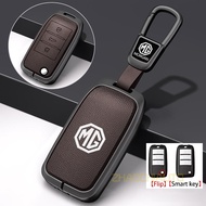 Metal Key Cover Case Remote Key Fob Cover Keychain For Mg Mg3 Zs Ev Mg4 Mg5 Mg6 Mg Hs Ep Mg Mg