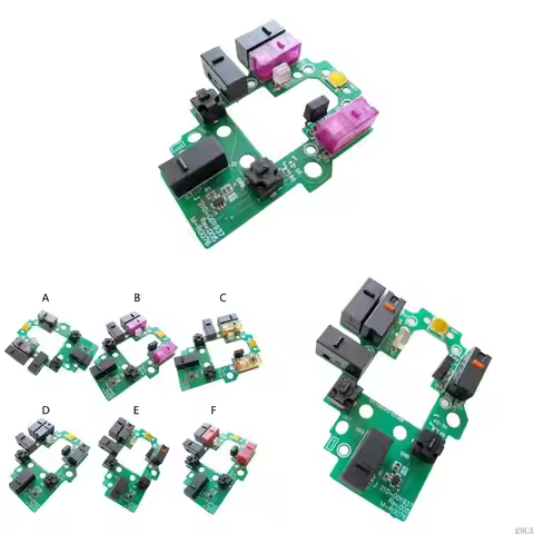 R9UA Mouse Upper Motherboard Micro Switch Button Board Switch Button Module for G502 Lightspeed Wire