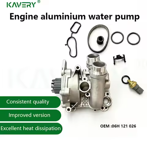 For 1set 06H121026 Bomba de agua refrigerante de aluminio para A3 A4 B8 A5 Q5 Golf Tiguan Passat 1.8