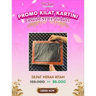 MERAH RED BLACK SILPAT (40X32)