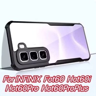เคสกันกระแทกPC+TPU Case For infinix Hot60 Hot60i Hot60Pro Hot60Pro+ Hot50 Hot50Pro Hot50ProPlus Note