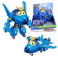 Super Wings 5" Transforming Jerome Airplane Toys, Safe and Durable Vehicle Action Figure, Plane to R