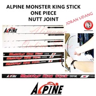 *PVC PACKING* ALPINE MONSTER KING STICK SOLID UL ROD BUTT JOINT
