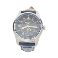 SEIKO Mens Watch -- Leather BLK 4R36 Direct from Japan Secondhand