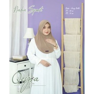 5ry Nadia Sport / Qeysa hijab///Qeysa/Bergo sporty /suplier