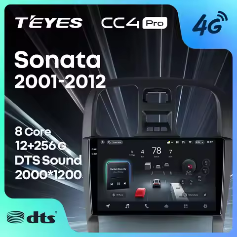 TEYES CC4 PRO For Hyundai Sonata EF 2001 - 2012 CarPlay Android Auto 2DIN Autoradio Car play Radio M