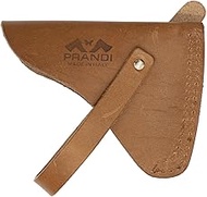 Prandi Axes Genuine Leather Hatchet Sheath - Heavy Duty 5" Axe Blade Protector - Tool Guard for Camp