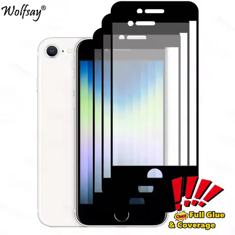 Full Cover Full Glue Screen Protector For iPhone SE 2022 Tempered Glass iPhone SE 2022 SE 2020 Glass