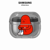 Samsung Galaxy Buds3 /Buds3 Pro Stick Monster Lab Redmon Clear Case