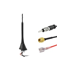 ﺴ◄□Car Antenna Set Radio Amplified Splitterfor Dab/am/fm Electric Aerials Auto Accessories Fm Radio
