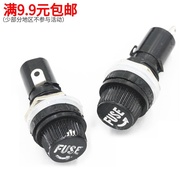 Black FUSE 6X30mm Glass Tube 6 * 30mm Glass FUSE Matching FUSE Holder