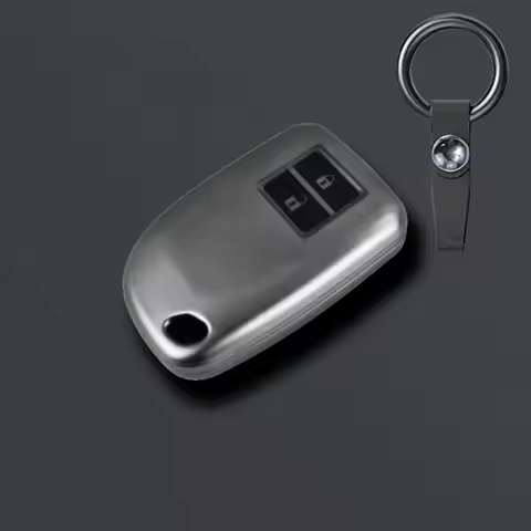 TPU Car Key Cover Remote Fobs Case Keychian Holder Auto Accessories For Toyota Aygo 2017 2018 Yaris 