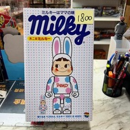 （旺角家樂坊17樓門市現貨）Medicom Toy Be@rbrick Bearbrick R@BBRICK 不二家牛奶妹 Peko-chan 兔耳 牛奶糖紙 100% & 400%