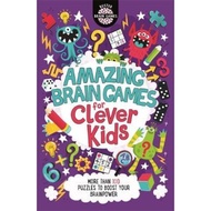 [100% Original Books] - Amazing Brain Games for Clever Kids by Gareth Moore (UK edition, paperback)