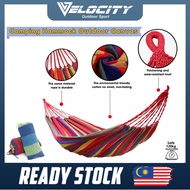 Hammock Outdoor Buaian Gantung Canvas Fabric Hammock Swing