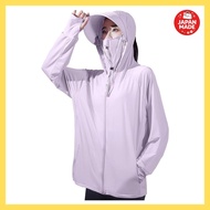 JAPAN MADE MARTGoodfeel Rash Guard Women's UV Protection 99.9% UPF50+ Body Coverage Long Sleeve Larg