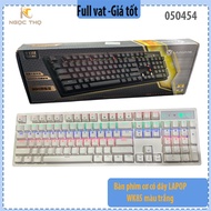 LAPOP WK85 wired mechanical keyboard white - full size 104 keys mechanical keyboard – genuine, full 