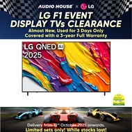 LG 75QNED82ASA  75" ThinQ AI 4K QNED TV  4 TICKS  3 YEARS WARRANTY BY LG (F1 DISPLAY SET - USED FOR 