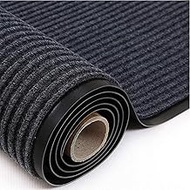 Commercial Grade Door Floor Mat Brush Step Entrance Mat 3×6FT Outdoor Indoor Mat Waterproof Rubber B