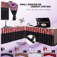 INDAHHOME KCC30-KCC38 NEW SERIES Kitchen Curtain / Cabinet Curtain / Langsir Cabinet DapuR