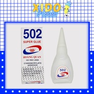 Super glue 502 Hoang Quan - Iron glue 502 - VPP.XIDO