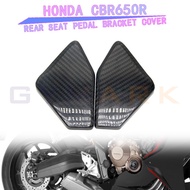 Motorcycle Accessories 100% Carbon Fiber Cb650r Foot Pedal Fairing Guard Plate Protective Shell for 