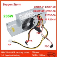 For Dell OptiPlex 760 780 960 580S 980 SFF 235W PSU L235P-01 H235P-00 H235E-00 F235E-00 AC235AS-00 D