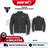 Triumph Cranbourne Mesh Jacket – D30 Armor | AirFlow Tech | Adjustable Fit | Connection Zip | CE Cer