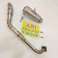 KNALPOT RACING BPAZZ KAPSUL ROAD RACE KOLONG FULL CACING BEBEK JUPITER GTX VEGA SMASH SUPRA SHOGUN K