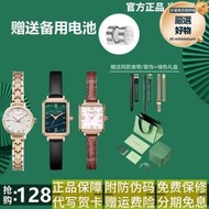 【嚴選好物】lola手錶羅拉女錶復古方形石英手錶rose小棕表小綠表小金錶
