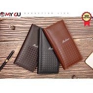 MenBense waterproof leather wallet for men and women, many convenient compartments, European style B