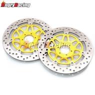 [shaoy] 296mm Front Brake Disc Rotors For Honda CB400SF CB 400 SF CB400 SuperFour NC31 NC36 1992 199