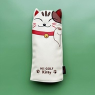 Lucky Cat Golf Club Cover Head Cover Club Protective Cover Chicken Leg Cover Driver Cover Fairway Wo