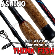 Graphite Clay Rod Ashino IM6 Think-Fish Line wt. 20-40 lb. Lure 90-120 G.