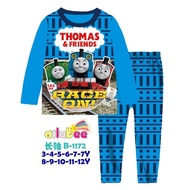 Ailubee Kid Pajamas B1172~Thomas Train 🚉