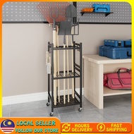 Agricultural Tool Storage Wrought Iron Garden Storage Tool Rack Courtyard Tool Rack Gardening Tool S