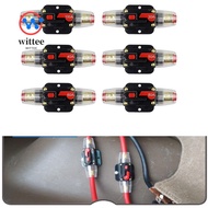 WITTEE Self Recovery Circuit Breaker, 150A 125A 100A 80A Resettable Insurance DC Resettable Circuit 