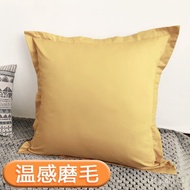 【TikTok】Cotton Simple65x65x60Color Pillow Cover without Core50Bedside Cushion Large Backrest Square Pillow