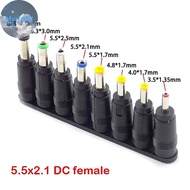 MyriadU 8pcs Universal Laptop DC Power Supply Adapter Connector Plug AC DC Jack Charger Connectors P